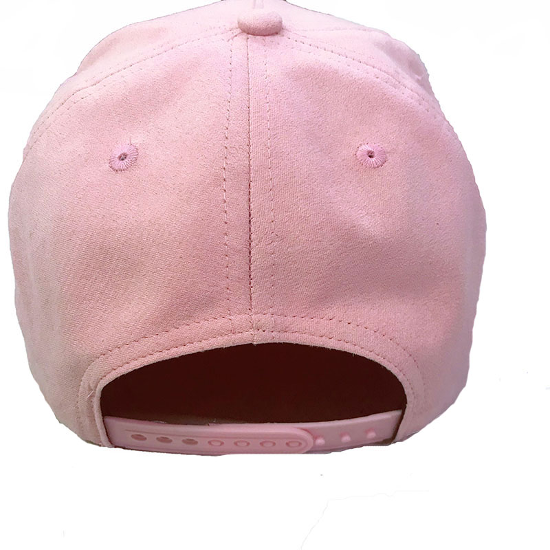 TC-0001 5 panel faux suede baseball cap