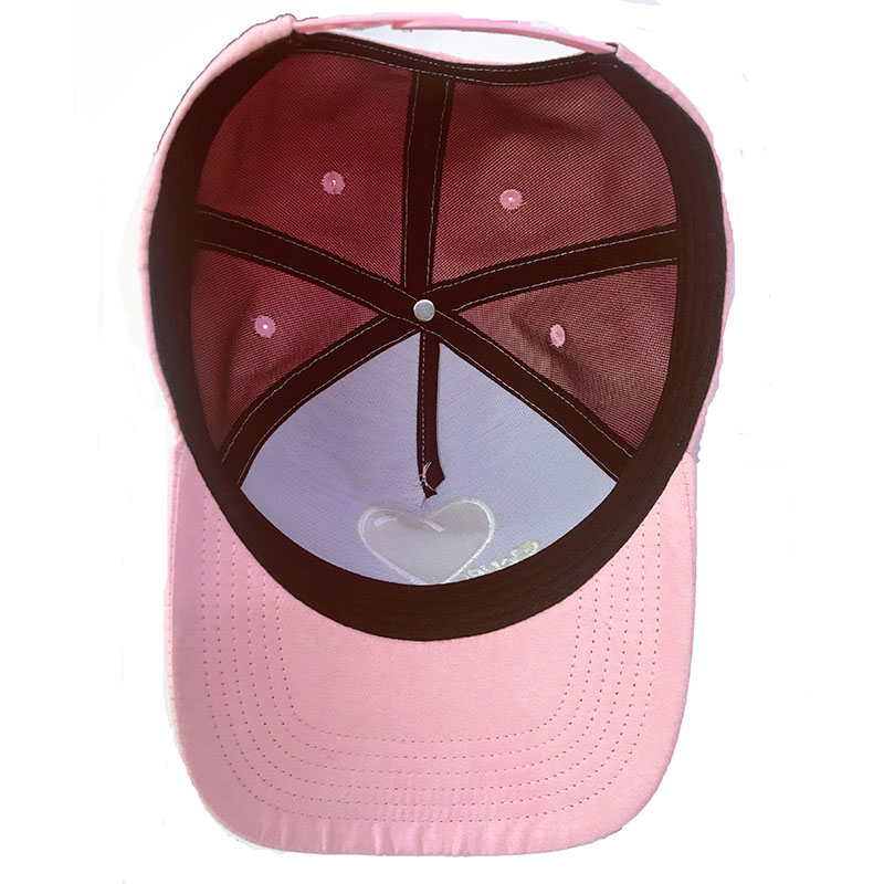 TC-0001 5 panel faux suede baseball cap