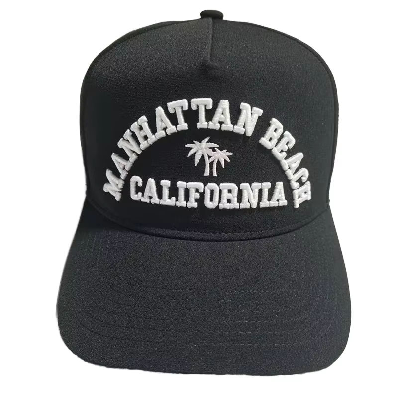 UN-0028 5 Panel Perforated Performance Rope Trucker Cap