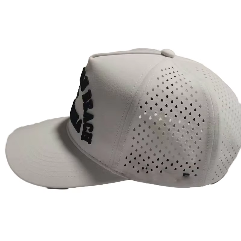UN-0028 5 Panel Perforated Performance Rope Trucker Cap