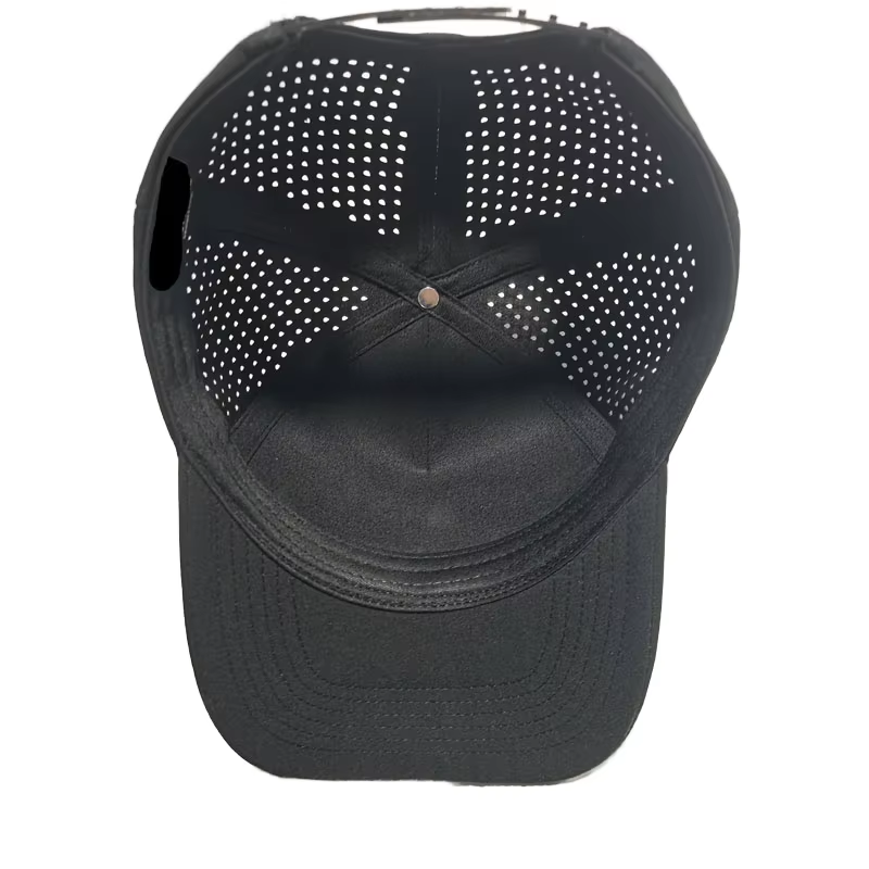 UN-0028 5 Panel Perforated Performance Rope Trucker Cap