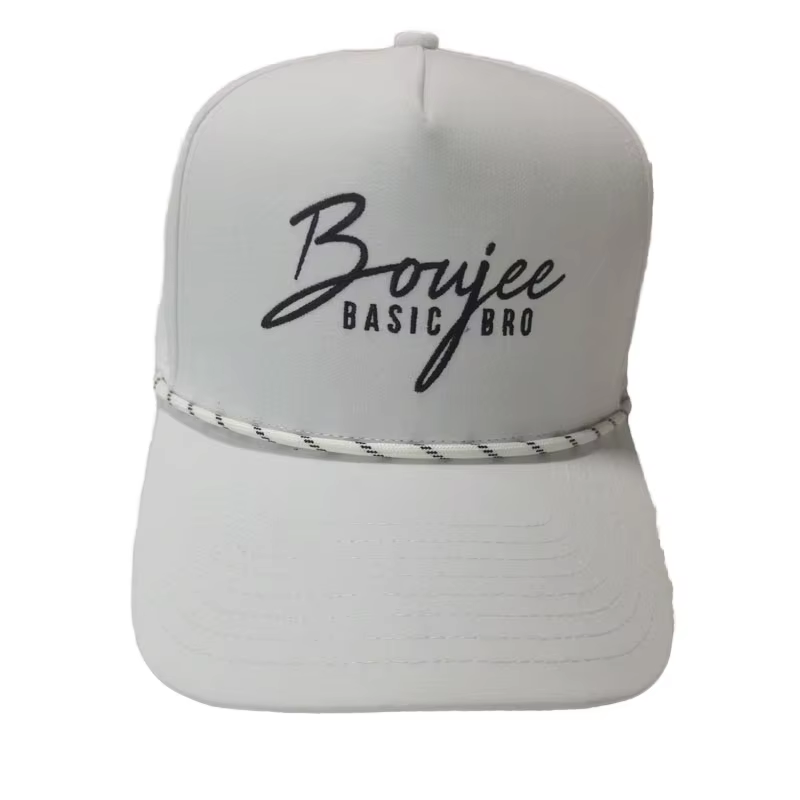 6 Panel Mesh Snapback Sport Cap