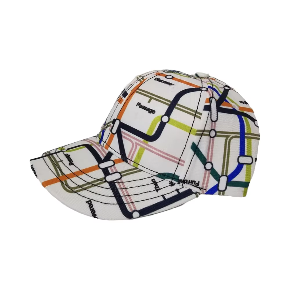 6 Panel Mesh Snapback Sport Cap