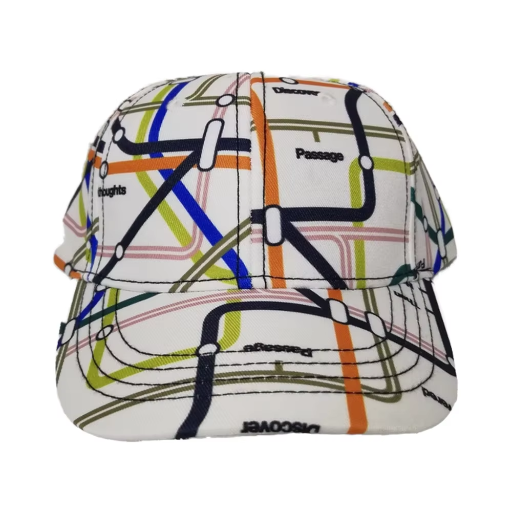 UN-0056 Kids sublimation print baseball cap