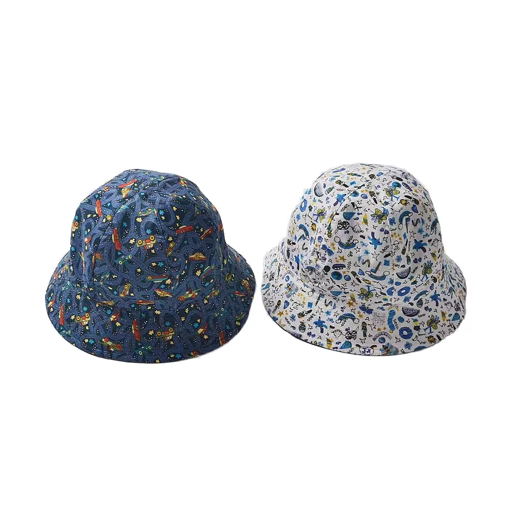 UN1-0020 kids cotton bucket hat
