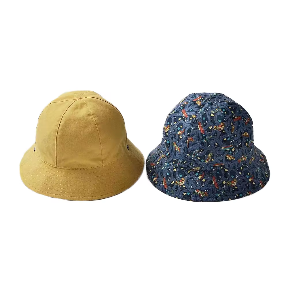UN1-0020 kids cotton bucket hat