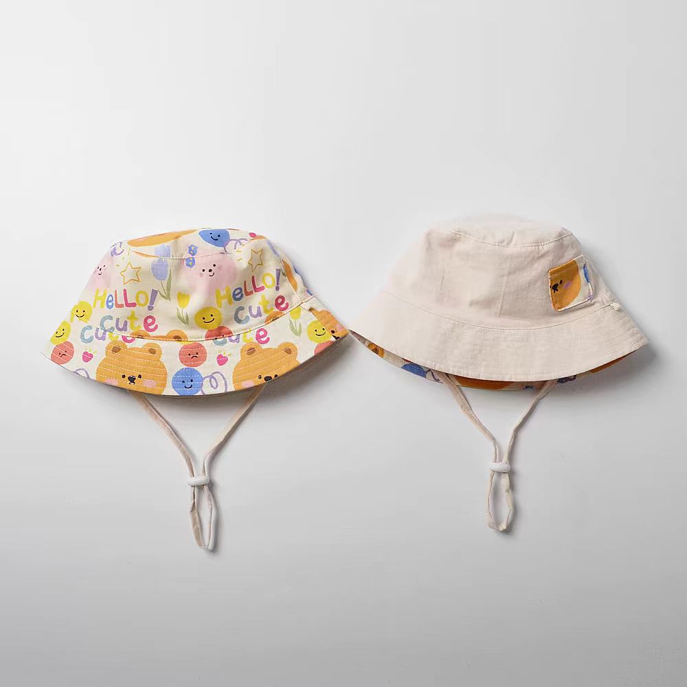 UN-0018 Reversible kids bucket hat