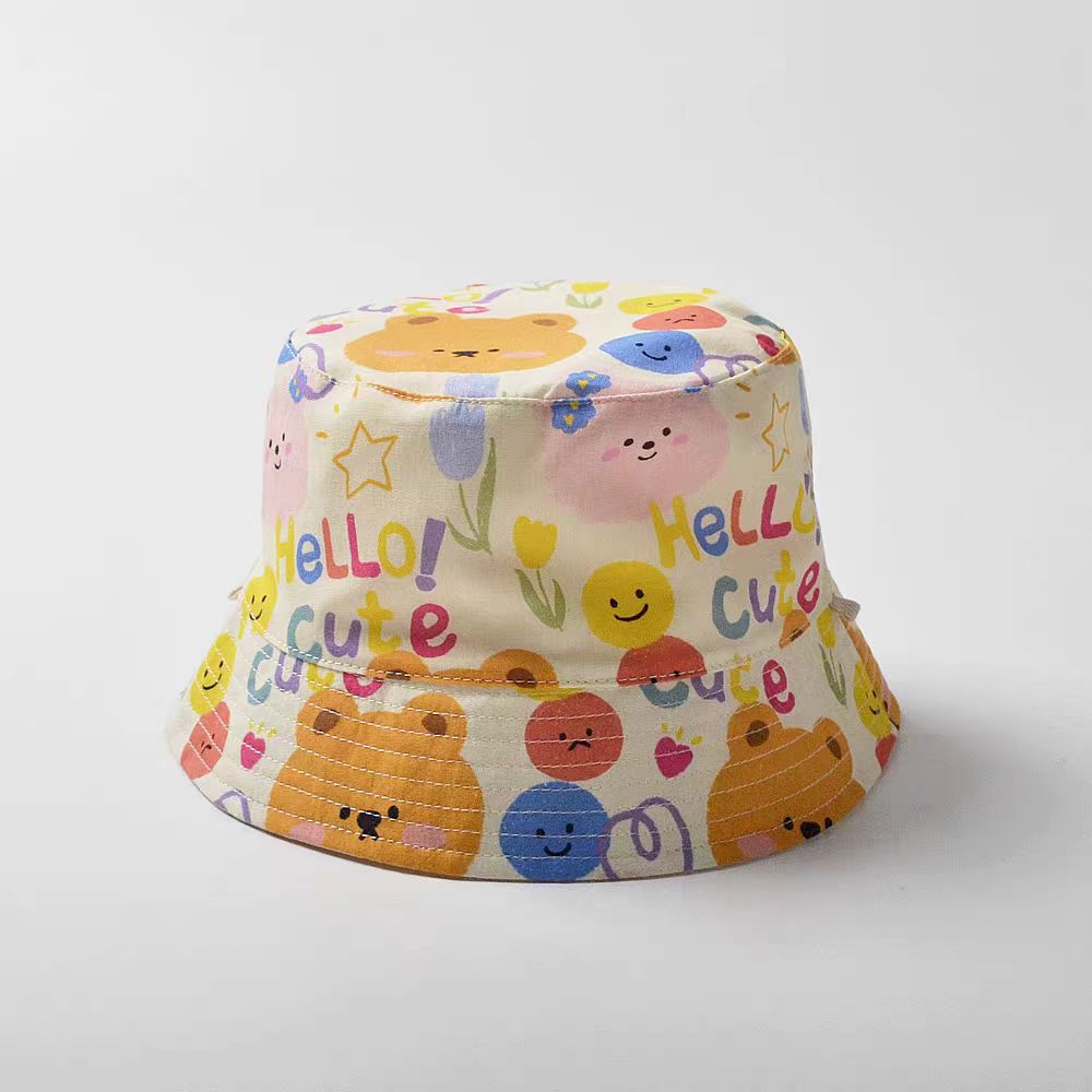 UN-0018 Reversible kids bucket hat