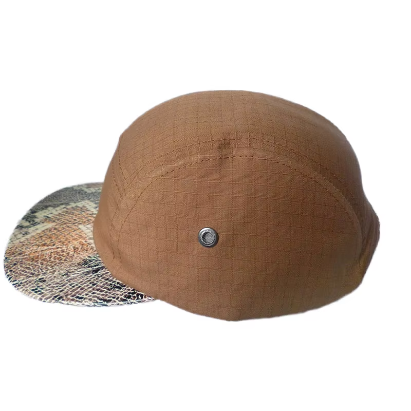 UN-0046 5 panel ripstop camp cap hat