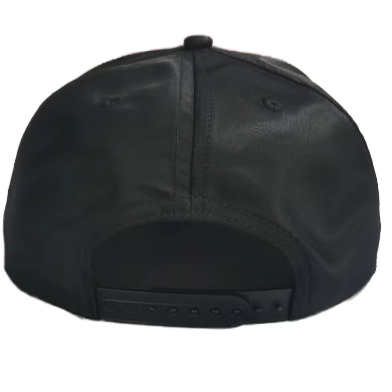 UN-0025 5 panel nylon rope snapback cap