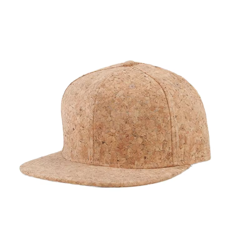 UN-0038 5 panel cork snapback cap