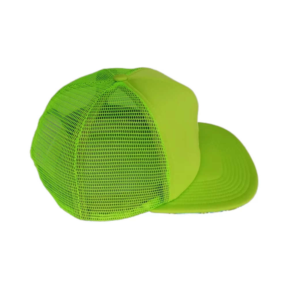 UN-00586 panel foam front mesh trucker snapback cap