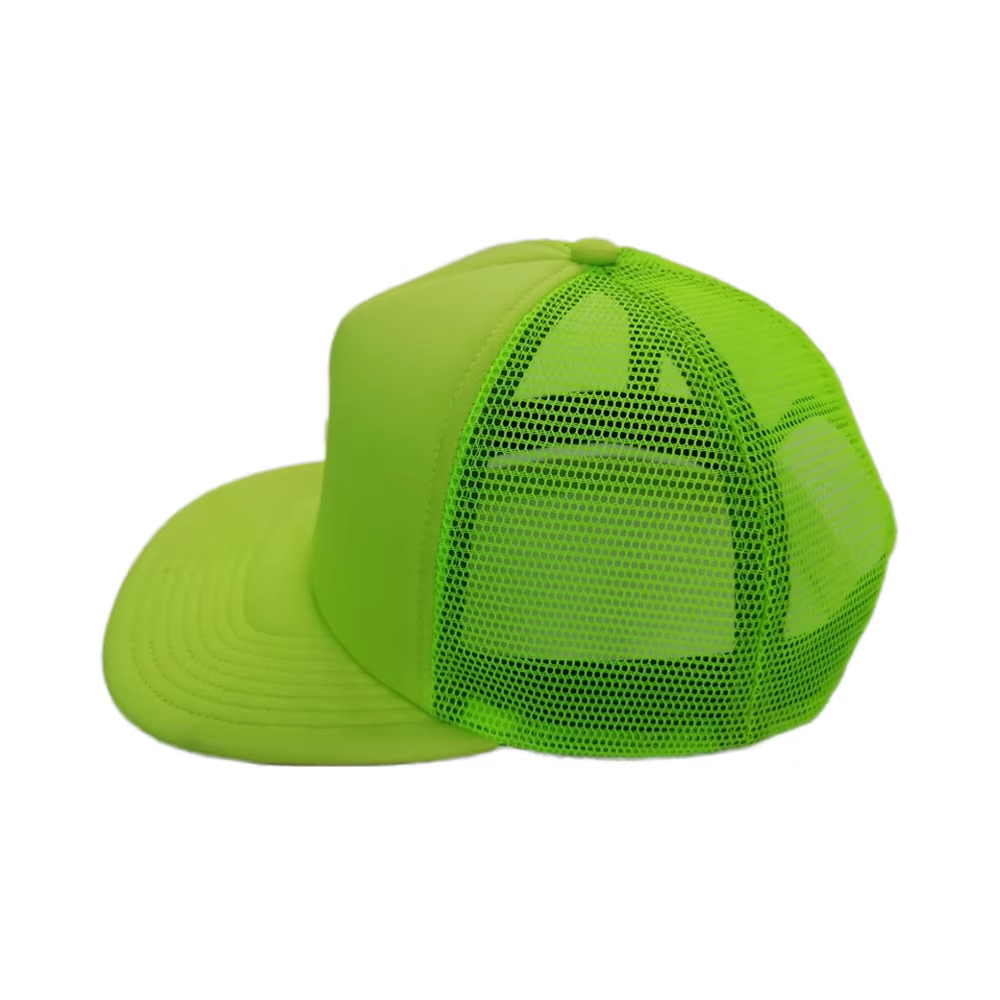 UN-00586 panel foam front mesh trucker snapback cap