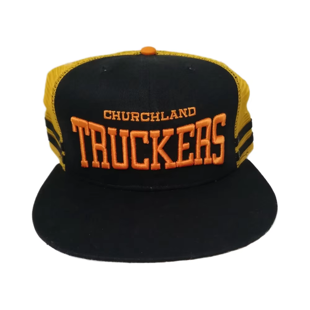6 Panel Mesh Snapback Sport Cap