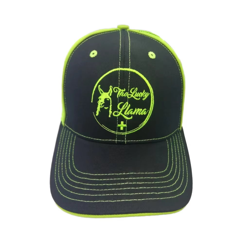 UN-0031 6 Panel Trucker Cap Contrast Stitching & Mesh