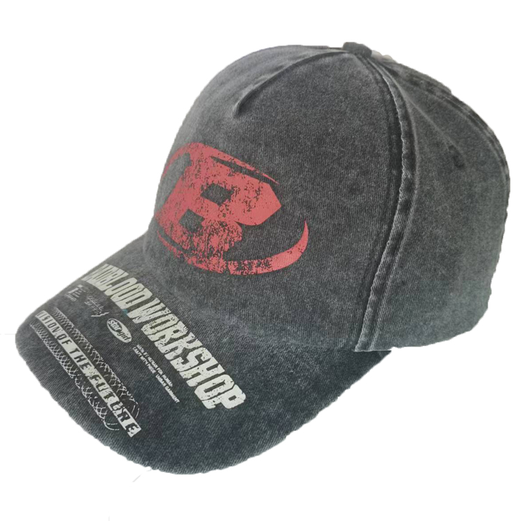 6 Panel Mesh Snapback Sport Cap