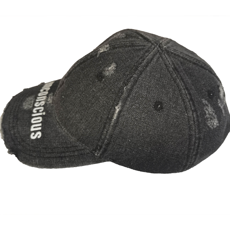 UN-0500 WASHED DENIM BASEBALL CAP 