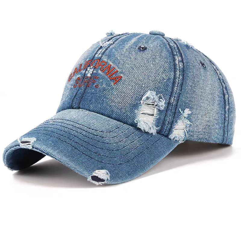 UN-0012 WASHED DENIM BASEBALL CAP 
