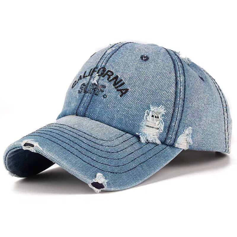 UN-0012 WASHED DENIM BASEBALL CAP 