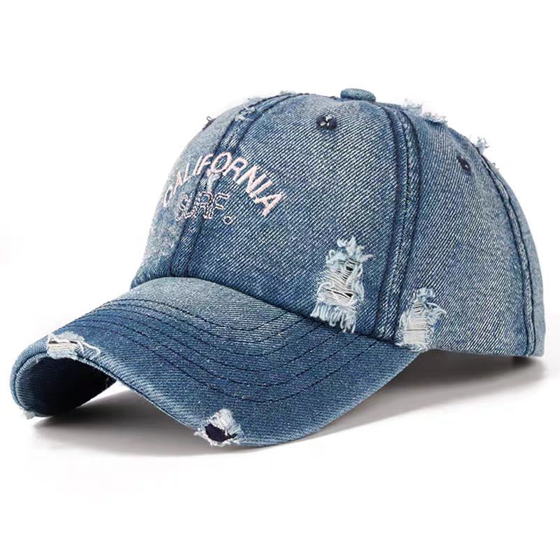 UN-0012 WASHED DENIM BASEBALL CAP 