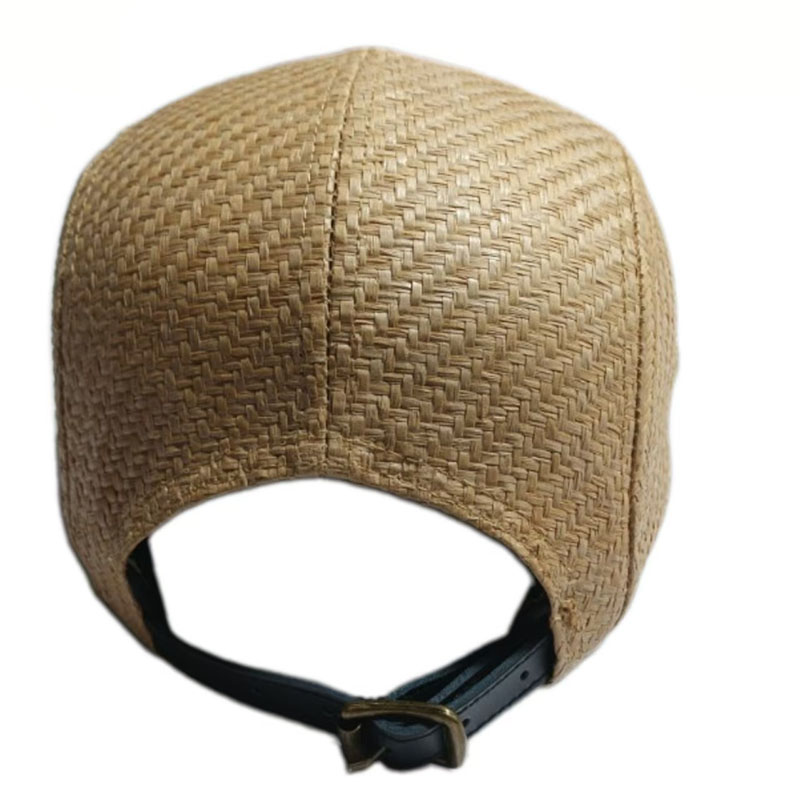 WP-1007 5 PANEL STRAW CAMPER CAP
