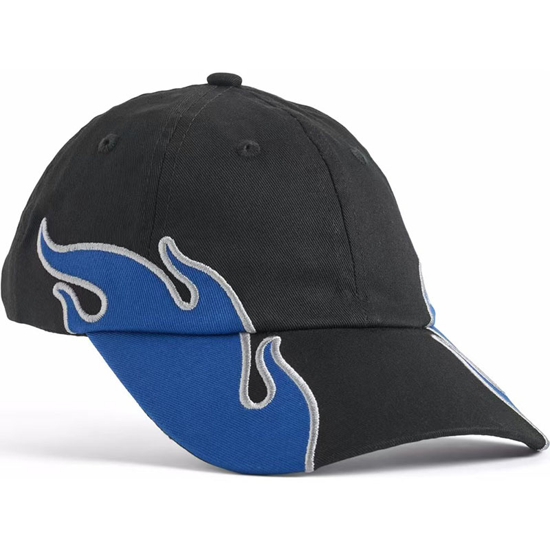 6 Panel Mesh Snapback Sport Cap