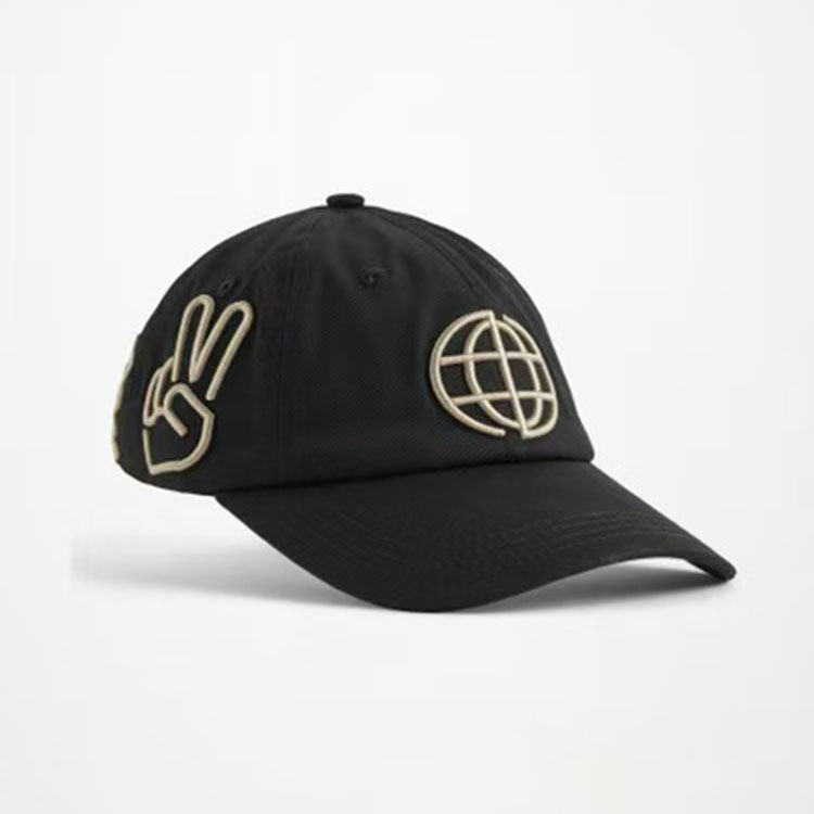 6 Panel Mesh Snapback Sport Cap