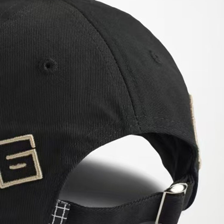 WP-1006 BLACK UNSTRUCTURED DAD HAT WITH 3D EMBROIDERY