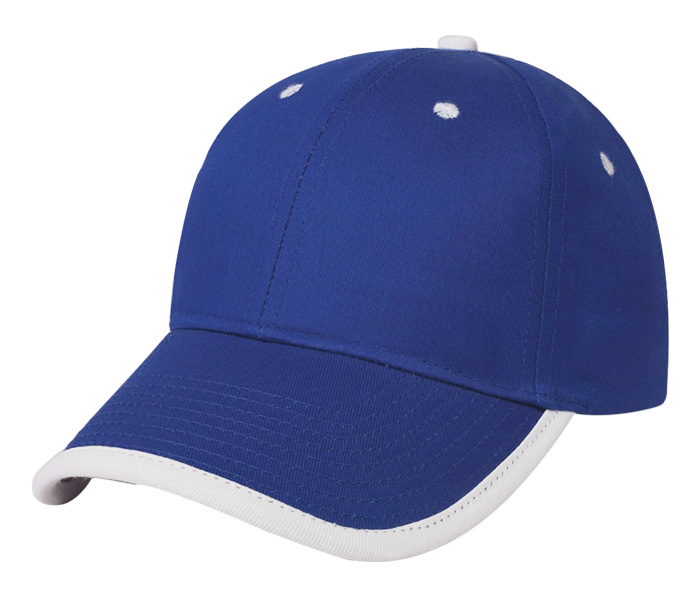 Blue 3D Embroidery Sport Caps