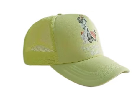 6 Panel Mesh Snapback Sport Cap