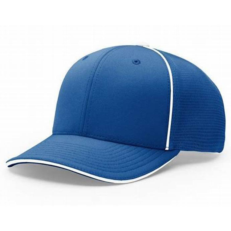 Blue 3D Embroidery Sport Caps