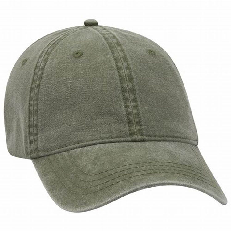 WP-00176 PANEL PIGMENT WASHED CAP