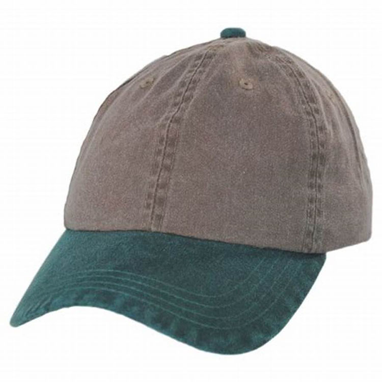 WP-0015 TWO TONES PIGMENT WASHED CAP