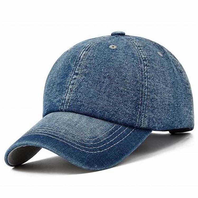 Blue 3D Embroidery Sport Caps