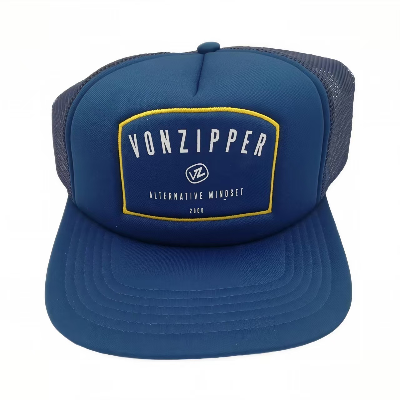 Blue 3D Embroidery Sport Caps
