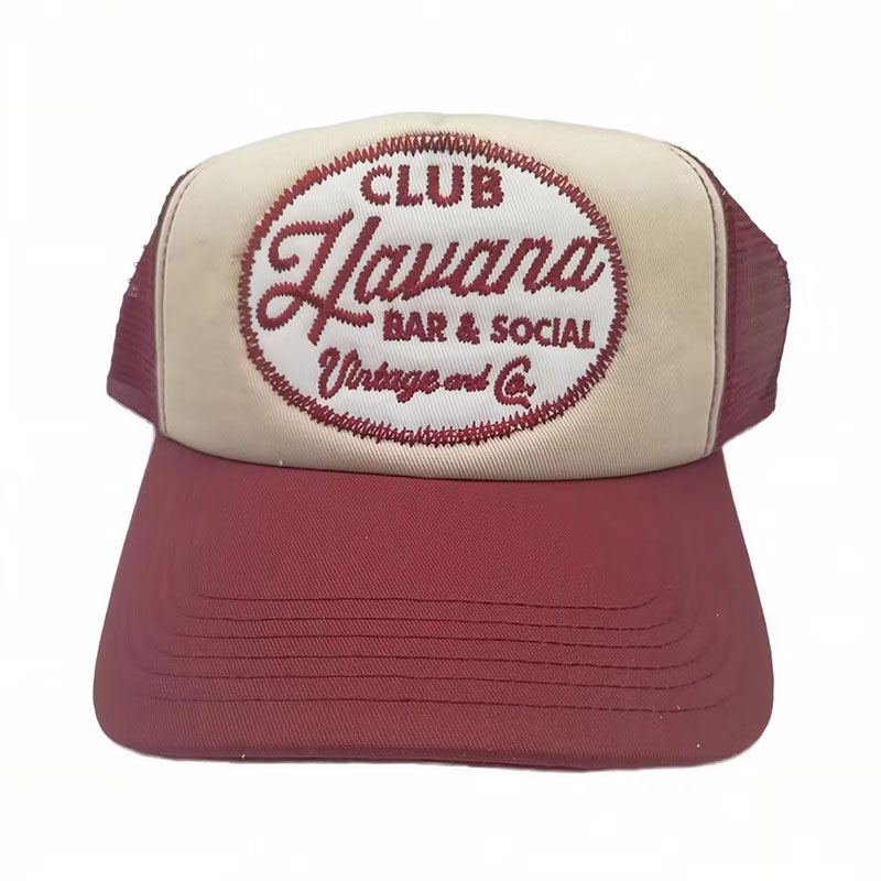 Blue 3D Embroidery Sport Caps