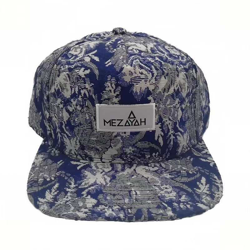 Blue 3D Embroidery Sport Caps