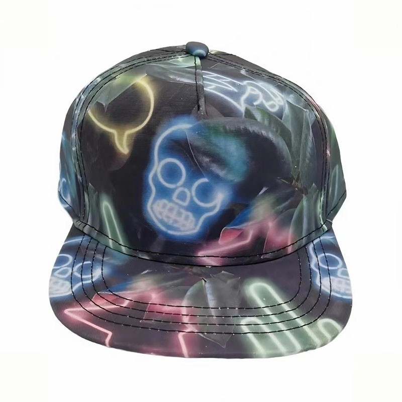 Blue 3D Embroidery Sport Caps