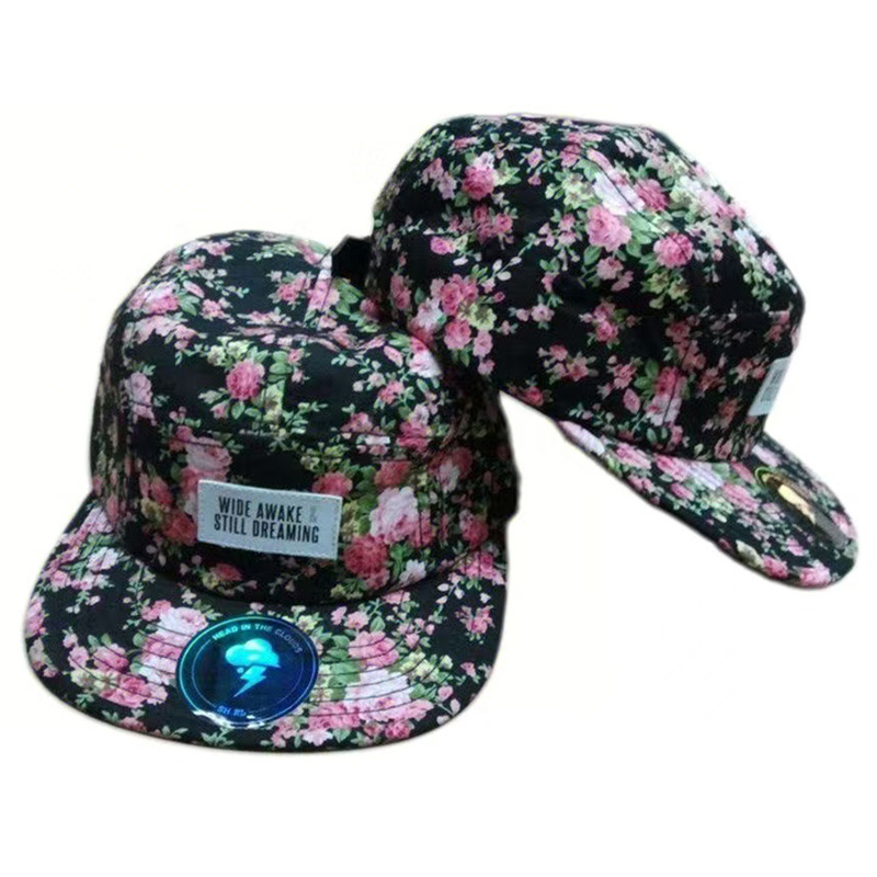Blue 3D Embroidery Sport Caps