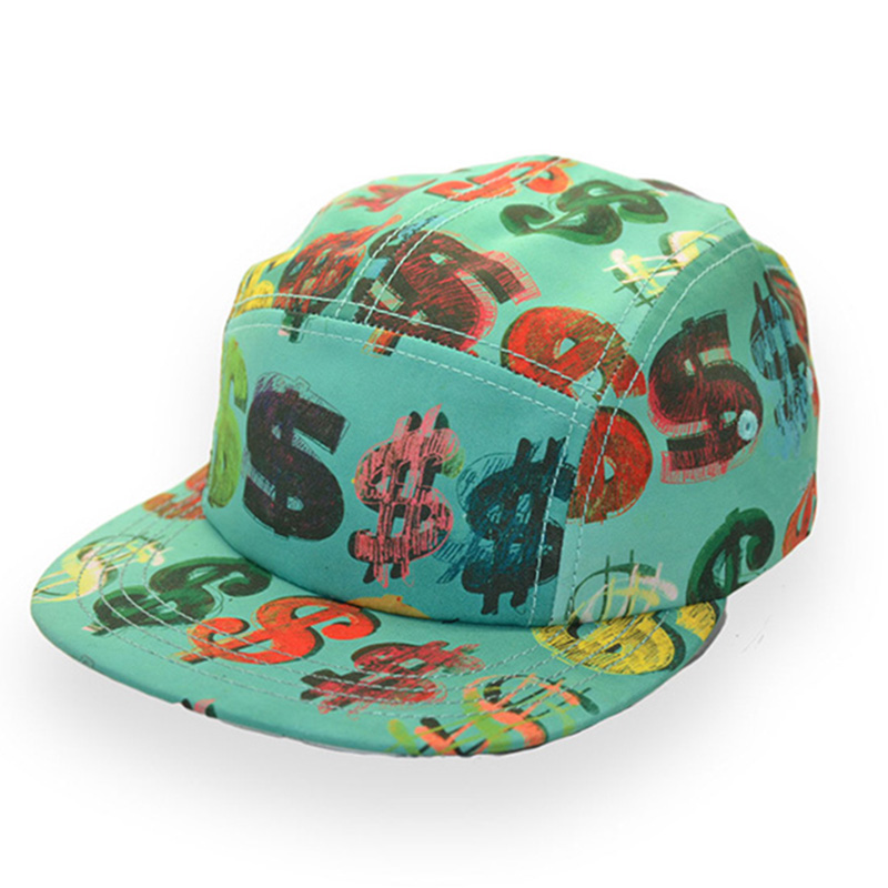 Blue 3D Embroidery Sport Caps